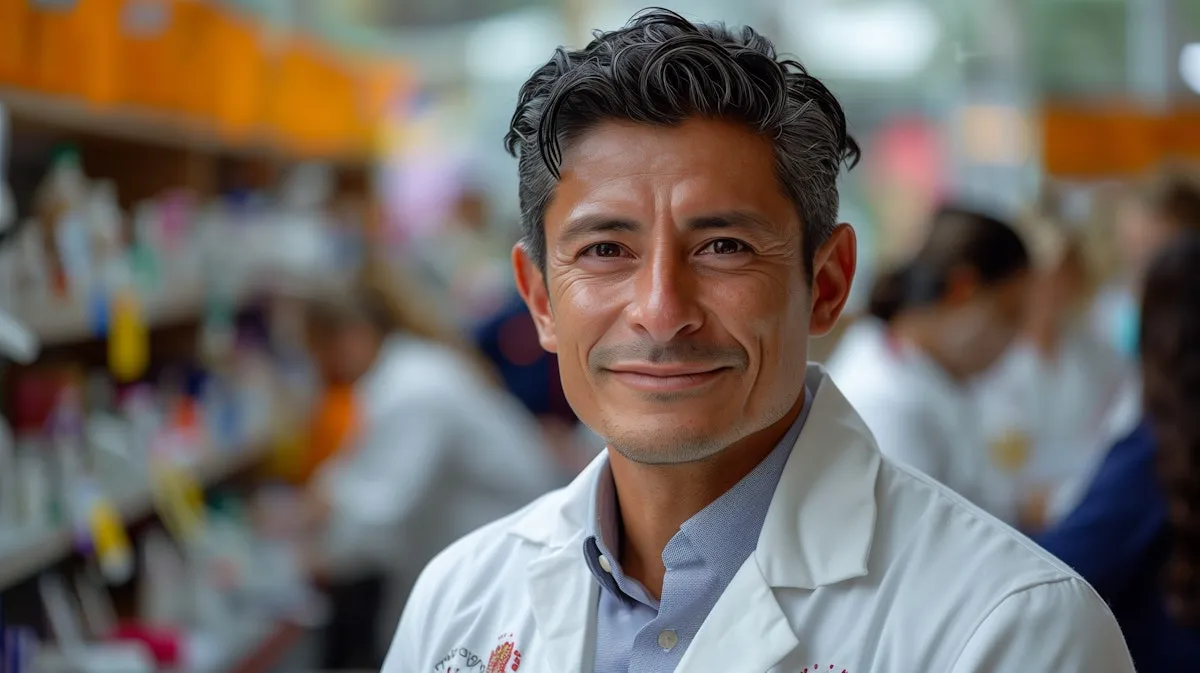 Attentive customer testimonial portrait